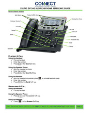 Zultys ZIP 36G Reference Manual