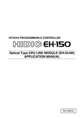 Hitachi Hidic EH-150 EH-OLNK Applications Manual