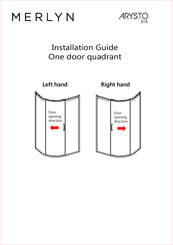MERLYN arysto six Installation Manual