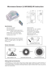 Lexing LX-MV360S2-IR Series Instruction