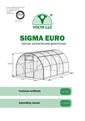 Volya SIGMA EURO Manual