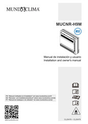 mundoclima MUCNR-12-H9 Installation And Owner's Manual