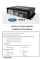 Polaris Sync 3 Installation And User Manual