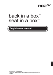 R82 seat in a box User Manual