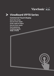Viewsonic ViewBoard IFP6570 Manuals 