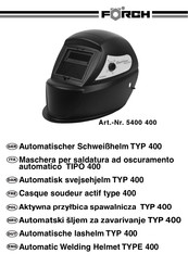 Forch 5400 400 Manual