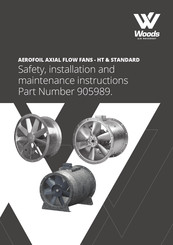 Woods 905989 Safety Installation And Maintenance Instructions