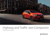 Renault Highway and Traffic Jam Companion Vehicle User Manual