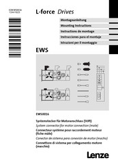 Lenze L-force EWS0016 Mounting Instructions