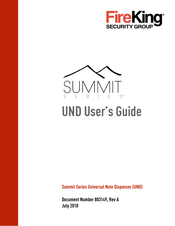 FireKing Summit Series User Manual