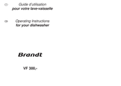 Brandt VF 300 Series Operating Instructions Manual