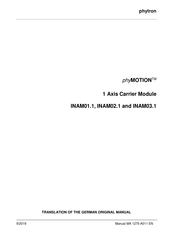 phytron phyMOTION INAM02.1 Translation Of The German Original Manual