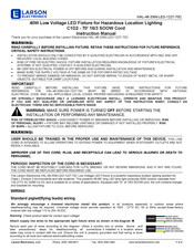 Larson Electronics HAL-48-33W-LED-1227-70C Instruction Manual