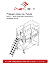 StageRight 360168 Product Information Packet