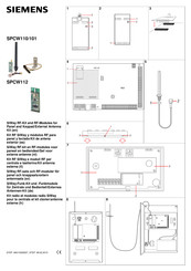 Siemens SPCW112 Installation Instruction