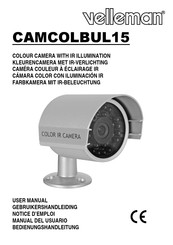 Velleman CAMCOLBUL15 User Manual