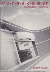 TIE Ultracomat User Manual
