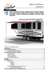Carefree Campout Owner's Manual