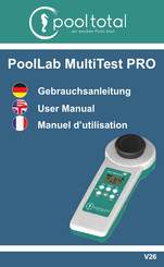 PoolTotal PoolLab MultiTest PRO User Manual