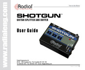 Radial Engineering SHOTGUN User Manual