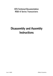 Nokia NSB-9 Series Disassembly And Assembly Instructions