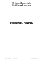 Nokia RH-10 Series Disassembly/Assembly