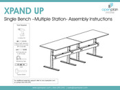 Openplan Systems XPAND UP Assembly Instructions Manual