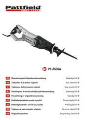 Pattfield Ergo Tools PE-850SA Original Instruction