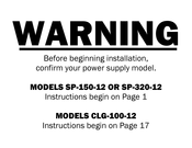 Pro Lite Digi-Brite SP-320-12 Wiring Manual