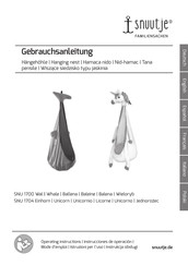 snuutje SNU 1704 Operating Instructions Manual