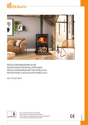 Dik Geurts Ivar 10 H2O, Store Instructions For Installation Manual