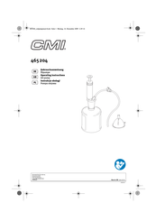 CMi 465204 Operating Instructions Manual
