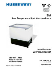 Hussmann SM-110W Installation & Operation Manual