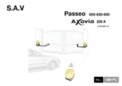 SOMFY PASSEO 600 Manual