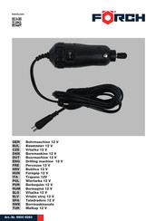 Forch 6600 6283 Manual