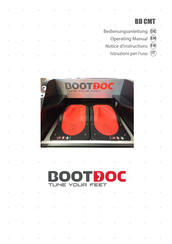 BOOTDOC BD CMT Operating Manual