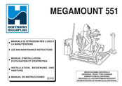 Hofmann Megaplan MEGAMOUNT 551 Use And Maintenance Instructions