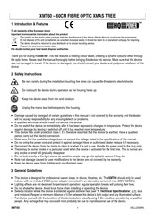 HQ Power XMT60 Manual