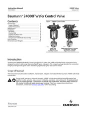 Emerson Fisher Baumann 24000F Instruction Manual