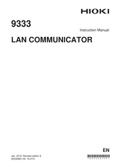 Hioki 9333 Instruction Manual