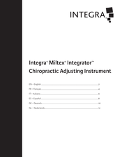 Integra Miltex Integrator Quick Start Manual