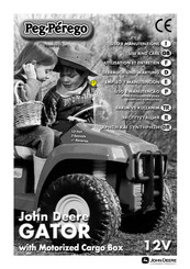 Peg-Perego John Deere GATOR Use And Care Manual