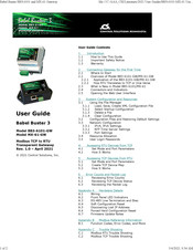 CONTROL SOLUTIONS Babel Buster 3 BB3-6101-GW User Manual