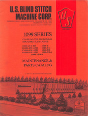 U.S. BLIND STITCH 1099-WB-1 Maintenance & Parts Catalog