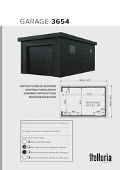 telluria GARAGE 3654 Assembly Instructions Manual