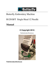 Butterfly B1201B Manual