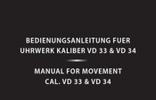 Aviano VD 34 Instruction Manual