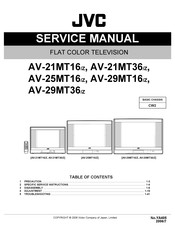 JVC AV-21MT36/Z Service Manual