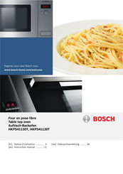 Bosch HKP541130T Instruction Manual