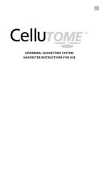 KCI Cellutome Instructions For Use Manual